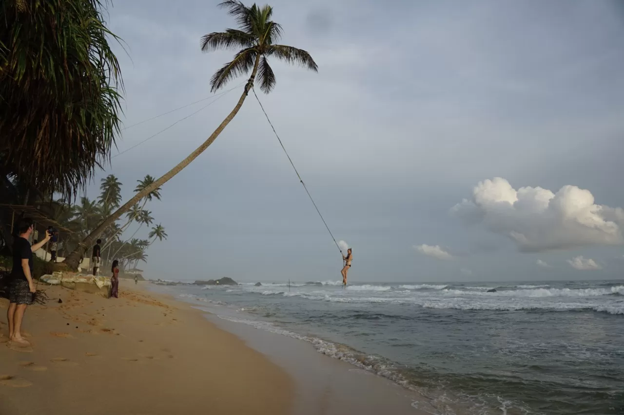 Surfing in Sri Lanka